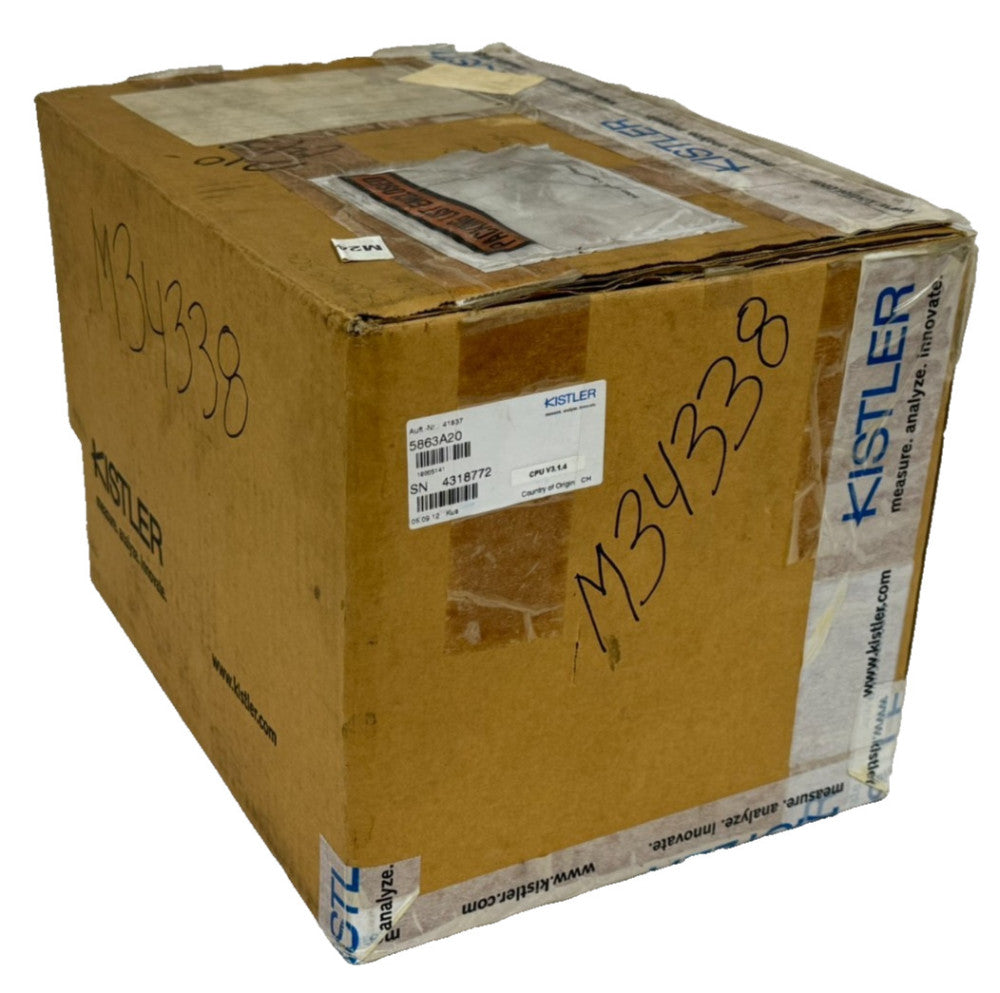 NEW KISTLER 5863A20 TOUCHSCREEN MONITOR 41837 12W 18-30VDC