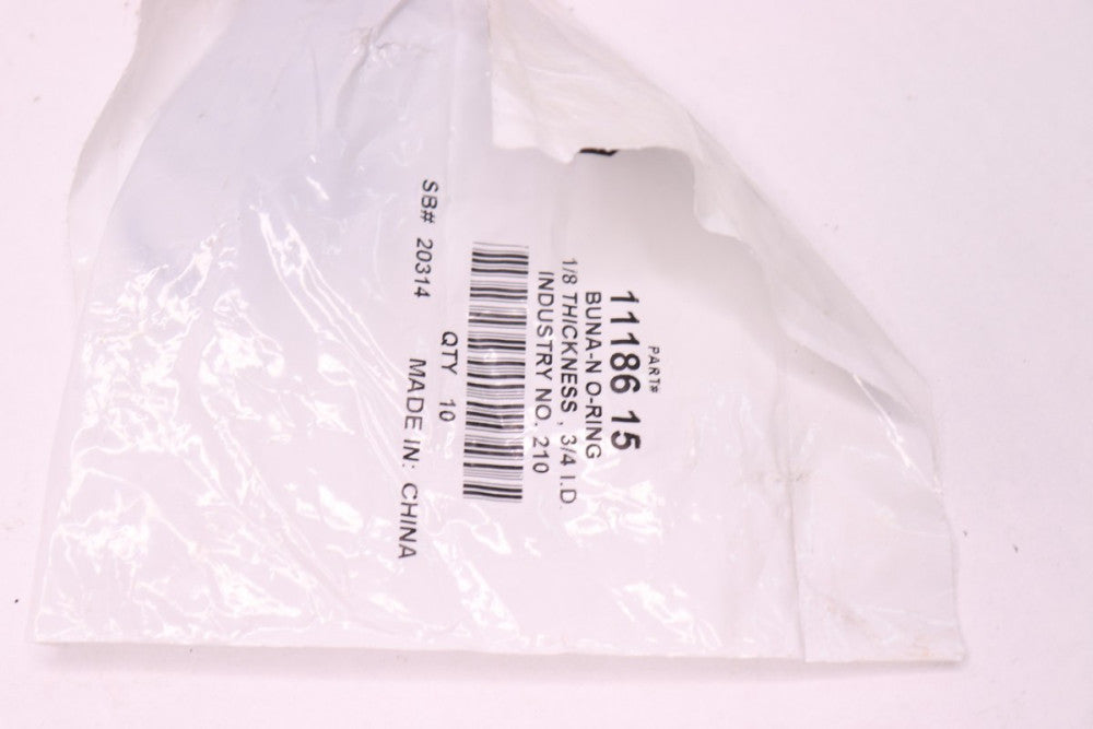 (10-Pk) Lawson Industrial O-Ring Buna-N 3/4 x 1 x 1/8" 11186-15