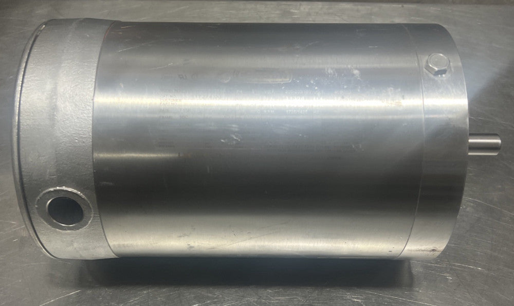LEESON Wash Guard Stainless Steel Duck Motor. Model CZ6T17VC58A 3ph Nos Surplus￼