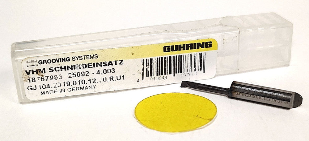 GUHRING BORING BAR RIGHT HAND DIRECTION GJ104.2319.010.12.20 9250920040030