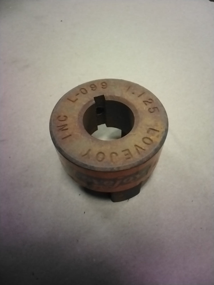 Lovejoy L-099 Steel Coupling Hub Single Jaw 1.125" (1-1/8") Bore 1/4"