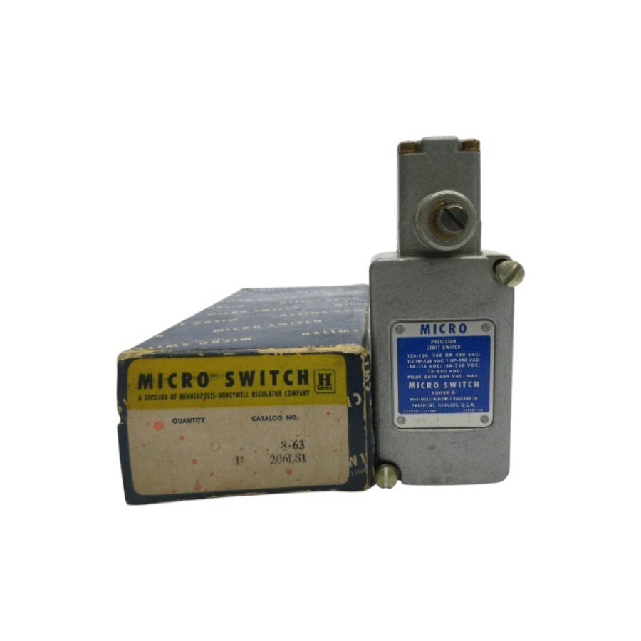 MICRO SWITCH 206LS1 480VAC 10A NSMP