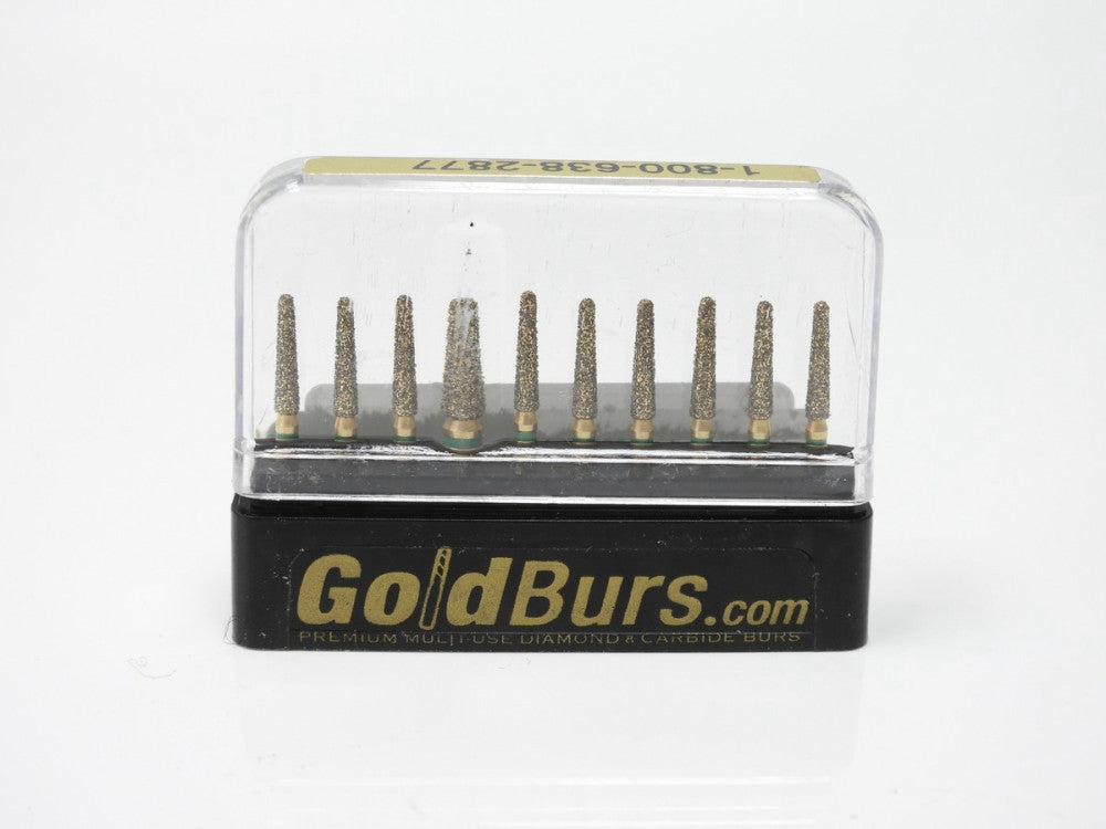 Goldburs G/198-016 SC (856) pack of 10 Multi use Gold Burs
