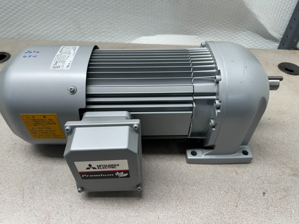 NEW MITSUBISHI ELECTRIC GEARED MOTOR 1:15 RATIO GM-SPB