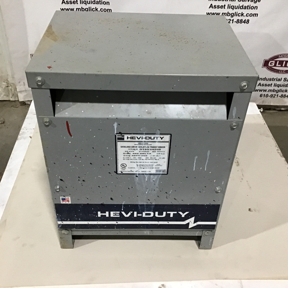 Sola Hevi-Duty DT651H20S Shielded Drive Isolation Transformer 20kVA 3 Phase 60Hz