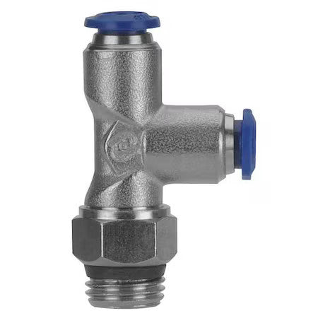 Aignep Usa 87222-08-04 Push-Fit Tee Fitting, Push-To-Connect X Push-To-Connect