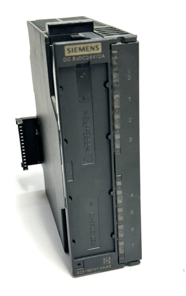 SIEMENS 6ES7 322-1BF01-0AA0 SIMATIC S7 OUTPUT MODULE 24VDC 8-OUTPUTS