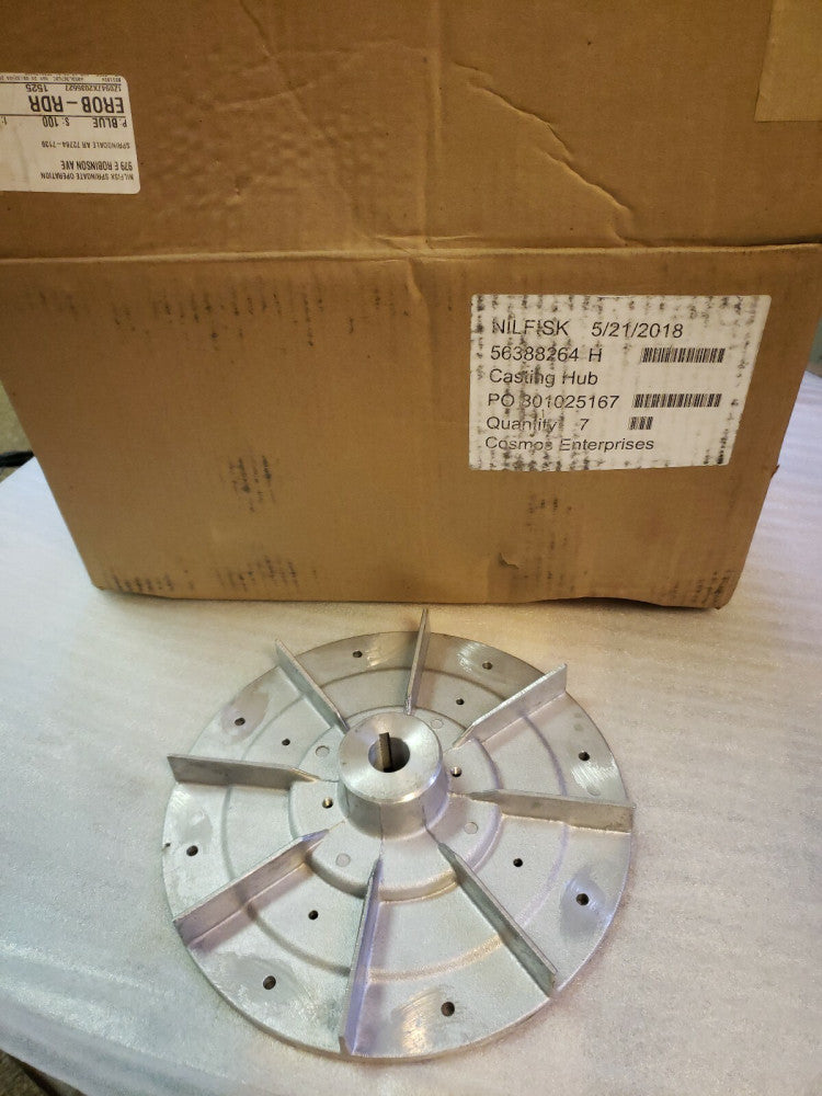 Nilfisk Advance 56388264 Casting Hub for Clarke, Advance, Viper, Nilfisk machine