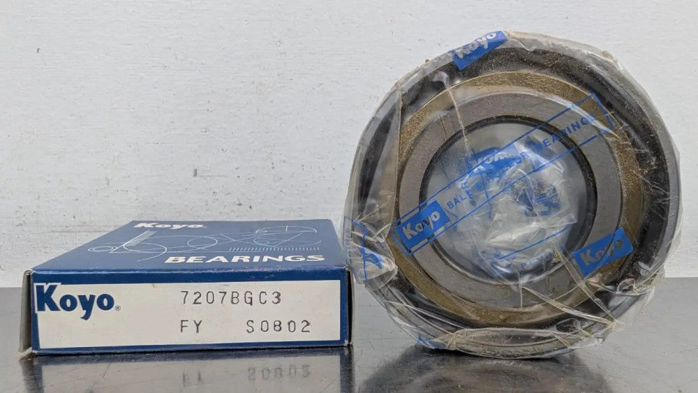 Koyo 7207BGC3 Deep Groove Ball Bearing 35mm ID 72mm OD 17mm Wide