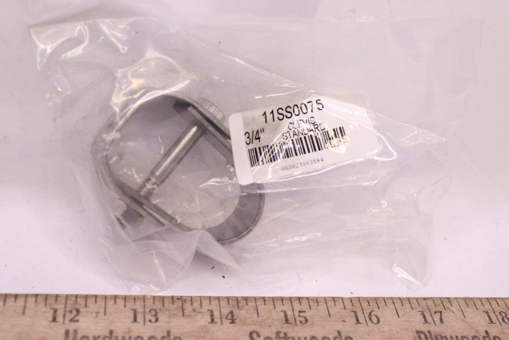 Empire Adjustable Clevis Hanger 304 Stainless Steel 3/4" 11SS0075