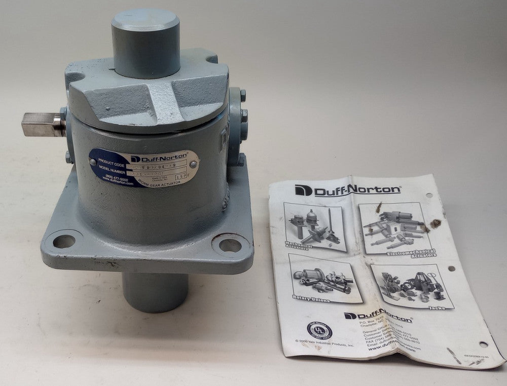 Duff Norton M2015-426L Worm Gear Actuator SK-1815-1 MSWAZ00Z04BA0