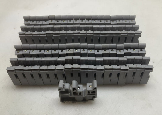 38 Pack Entrelec Terminal Block End Barrier Lot Of B1 B2 B3 B4 *SEE PICTURES