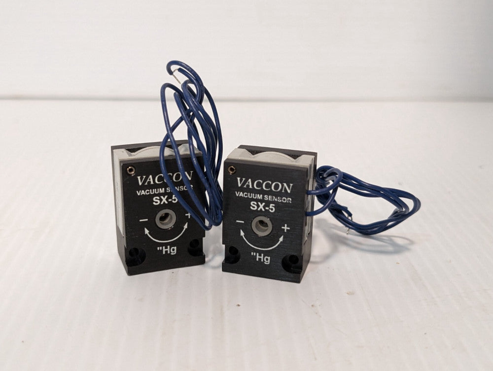 Vaccon, SX-5, Vacuum Sensor, Adjustable Mechanical Vacuum Switch