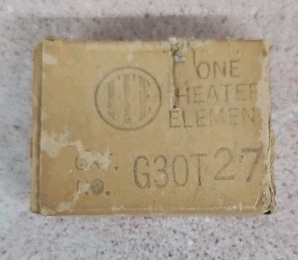 ITE Gould Telemecanique G30T27 Overload Heater Element NOS