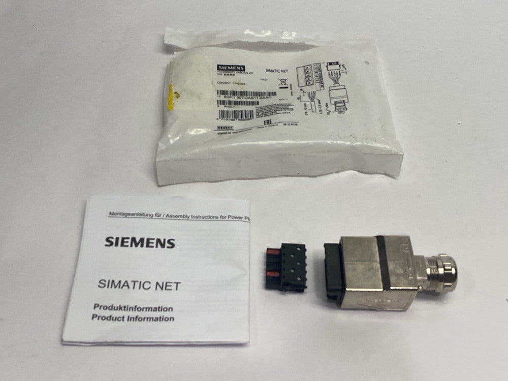 Siemens 6GK1 907-0AB11-6AA0 Power Plug PRO 5-Pole Connector