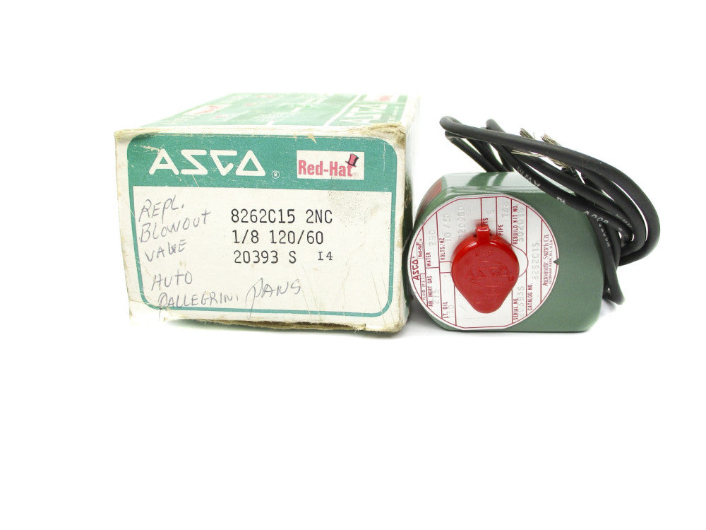 ASCO 8262C15 110/120V 290PSI NSMP