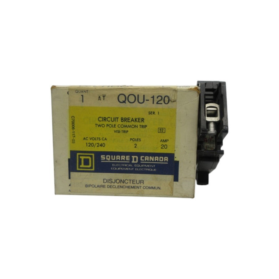 SQUARE D QOU-120 SER. 1 120/240V 20A NSMP