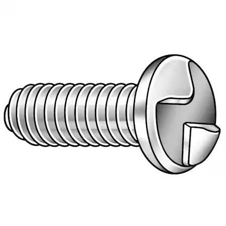 Tamper-Pruf Screws 141430 #6-32 X 1 In One-Way Round Tamper Resistant Screw,