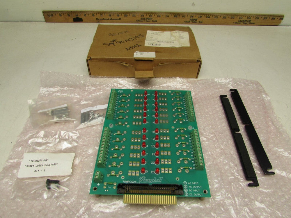GRAYHILL 70MRCQ24-HS, I/O MOUNTING BOARD MINI 24 CH., NEW IN BOX! MAKE OFFER!