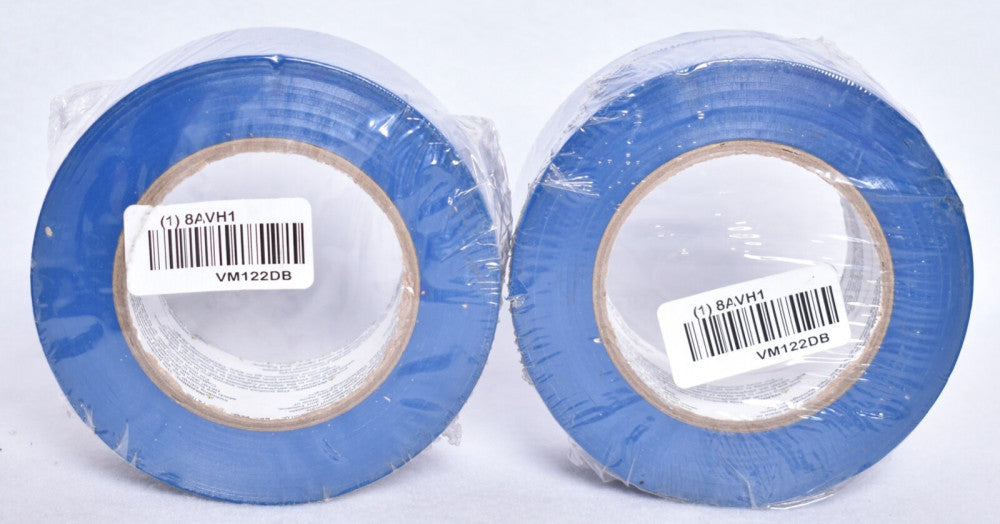 2 Rolls Industrial Vinyl Safety Tape 2" x 180' Blue  8AVH1