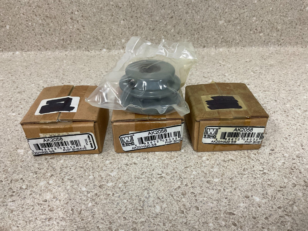 TB Woods FHP Sheave AK2058 NEW (Lot of 3)