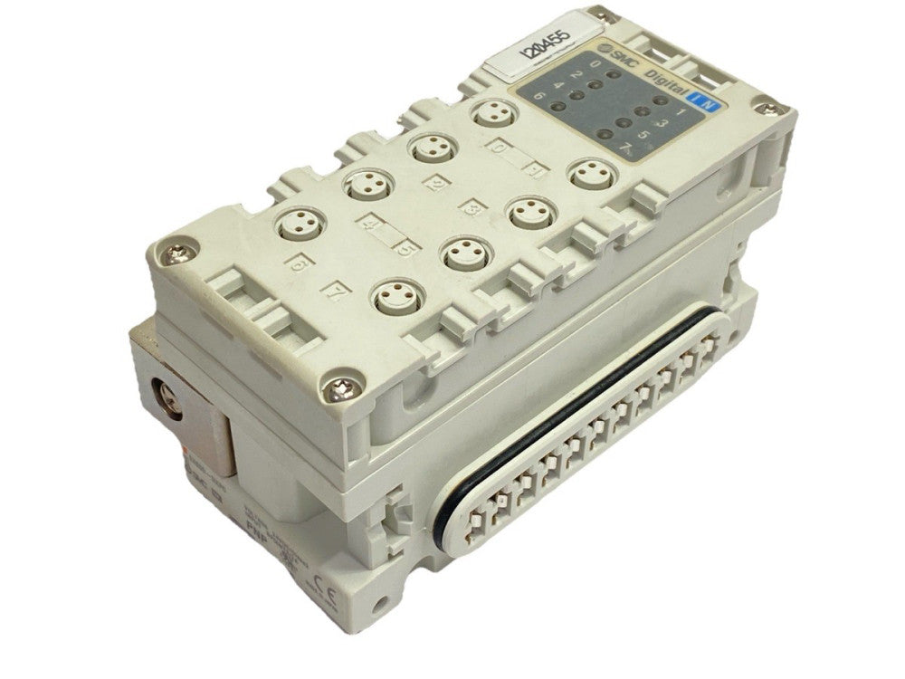 SMC EX600-DXPC Pneumatic Serial Interface Unit Input/Output 8x Female M8 3-Pin