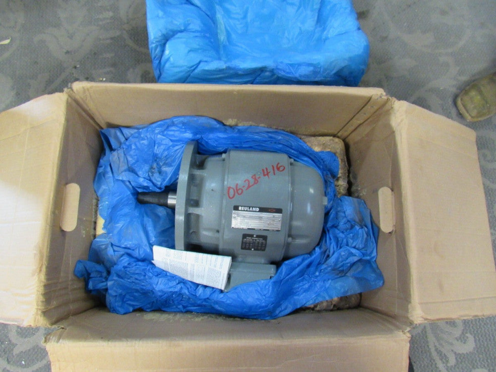 REULAND 7.5HP MOTOR 0075C-1BAN-0135 AEO COTO 230/460V 1800RPM 60HZ NEW IN BOX !!