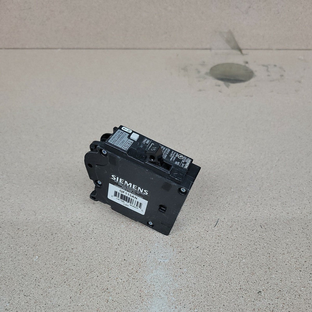 NEW Siemens QF115AN QPF2N GFCI Class A Test Circuit Breaker