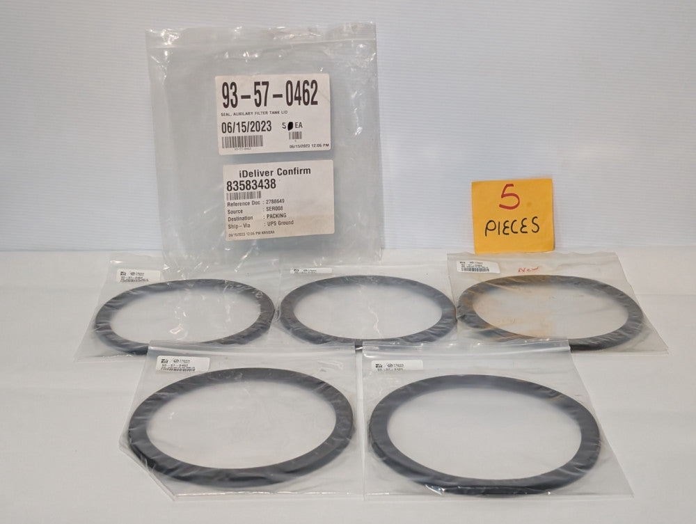 Lot of 5 HAAS 93-57-0462 Auxiliary Filter Tank Lid Seal Kits In Original Package