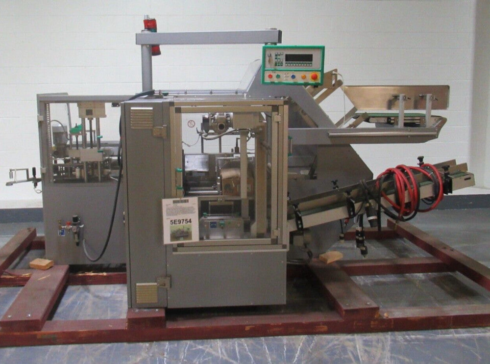 Marchesini, Model PS510, Automatic Case Erector, Packer, and Tape Sealer