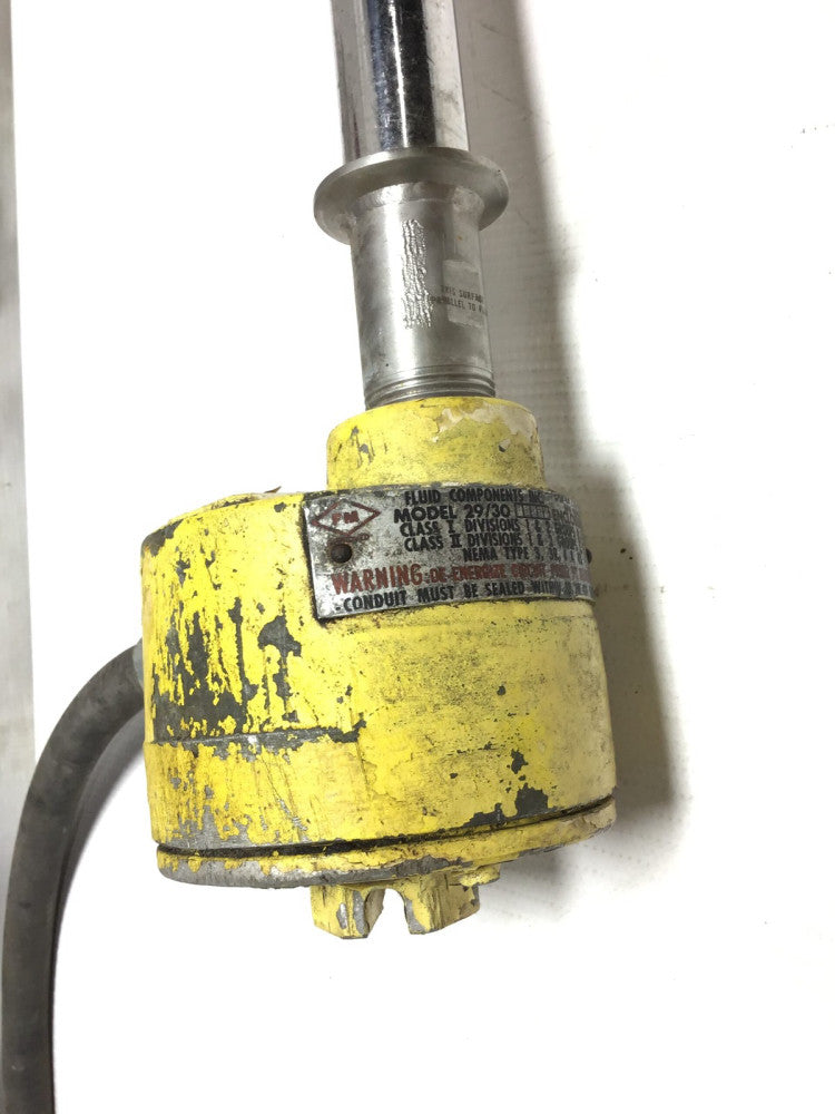 Fluid Components Inc 29/30 - 705030D Flow Switch Nema Type 3/3R/4 & 4X