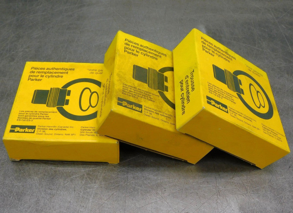 Parker RKPAHL0135 Piston Rod Seal Kit Lot of Three (3)