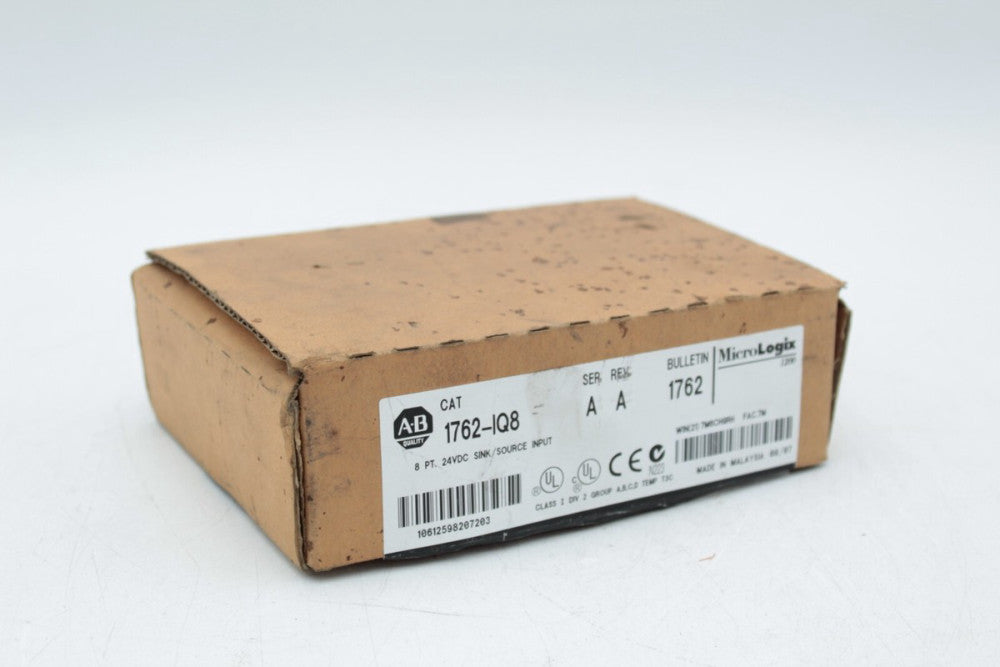 Allen-Bradley 1762-IQ8 MicroLogix 8pt 24 VDC Sink/Source Input Module