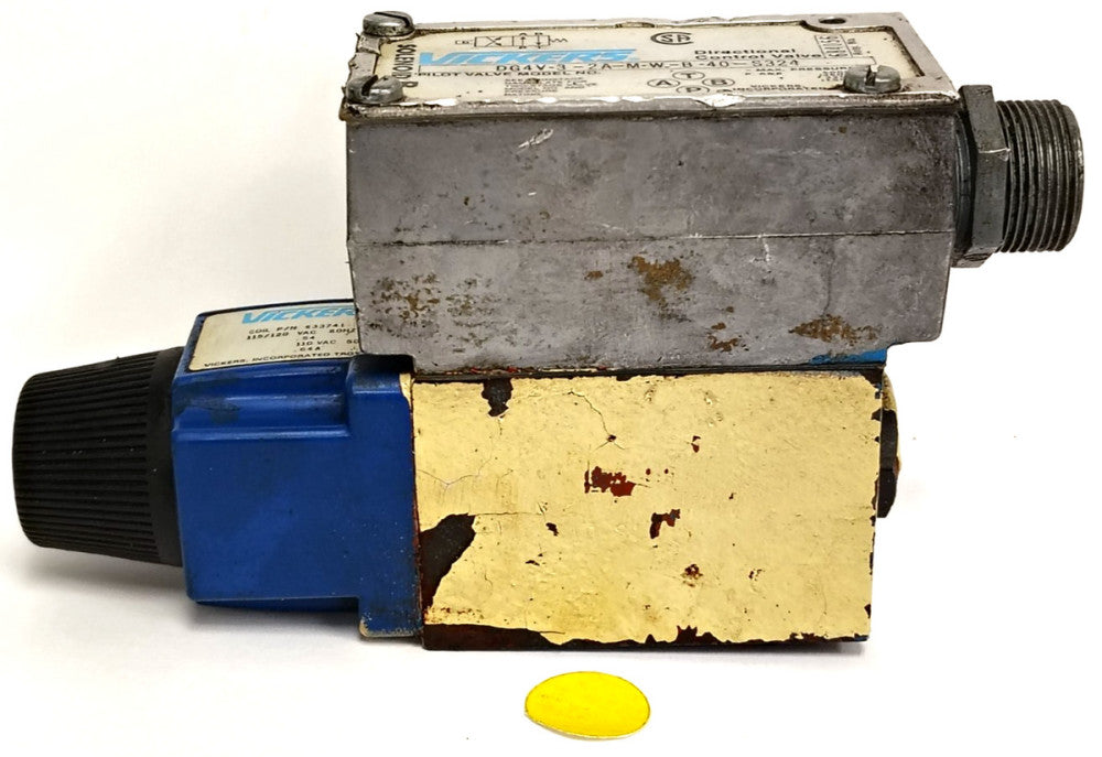 VICKERS SOLENOID B DIRECTIONAL CONTROL VALVE  DG4V-3-2A-M-W-B-40-S324