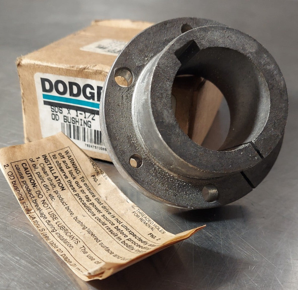 Dodge 120404 QD Bushing SDS x 1-1/2. NO BOLTS 