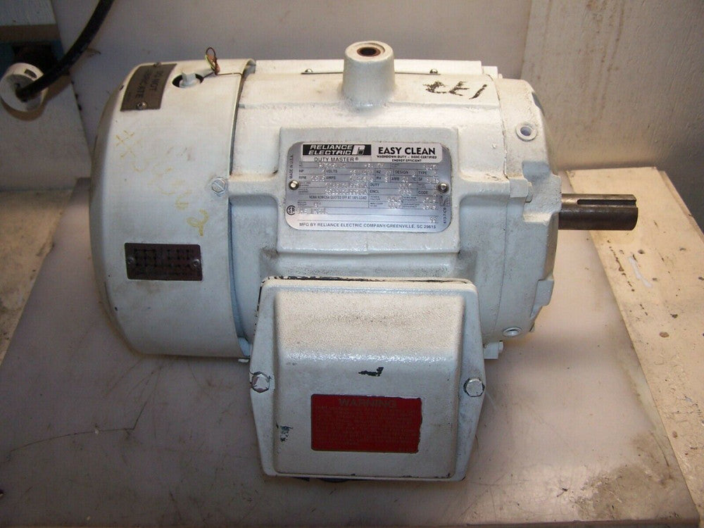 RELIANCE 3 HP AC ELECTRIC WASHDOWN MOTOR 184T FRAME 3515 RPM 230/460 VAC TEFC 