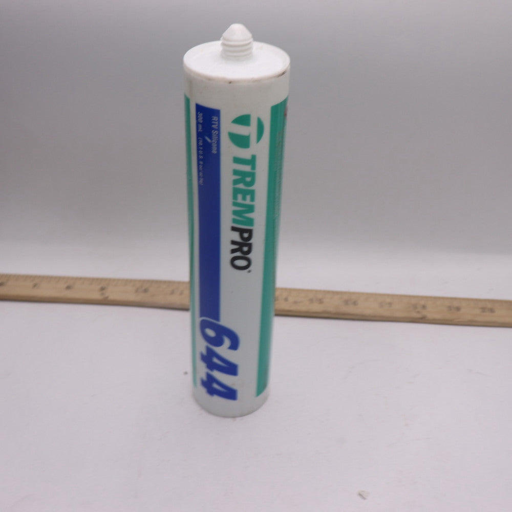 Trem Pro Sealant Silicone White 10.1 Fl Oz Cartridge 644
