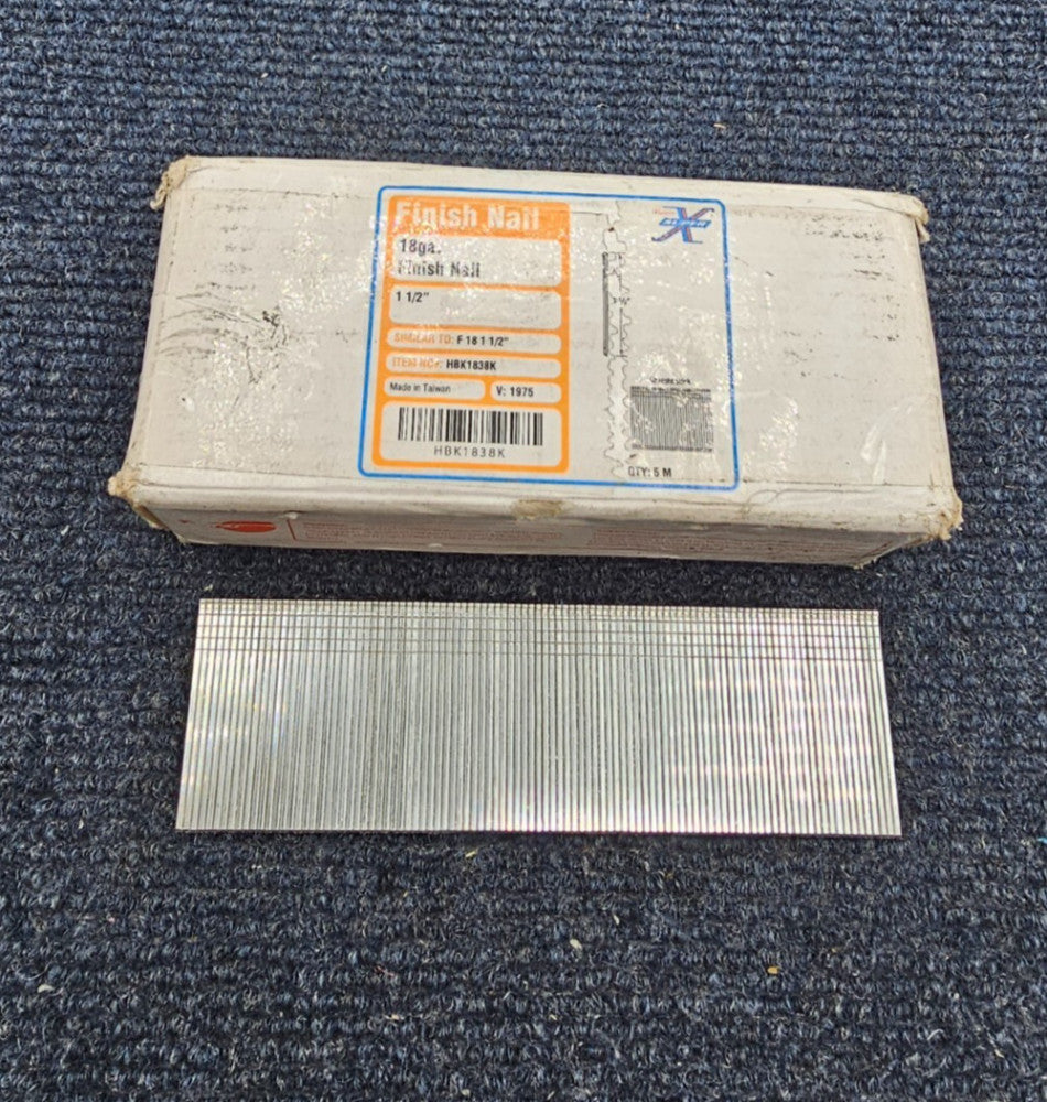 WESTERN SUPER X HBK1838K: 18ga. 1-1/2" FINISH NAIL