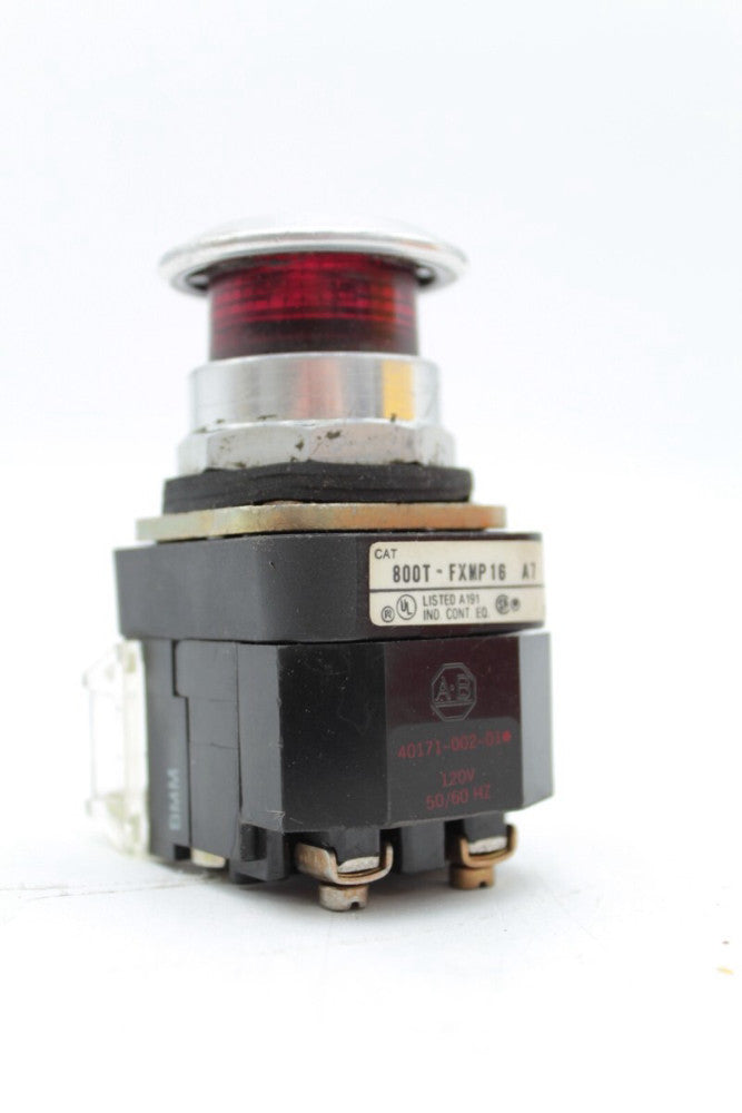 Allen-Bradley 800T-FXMP16A7 Red Illuminated 2 Position Push/Pull Button