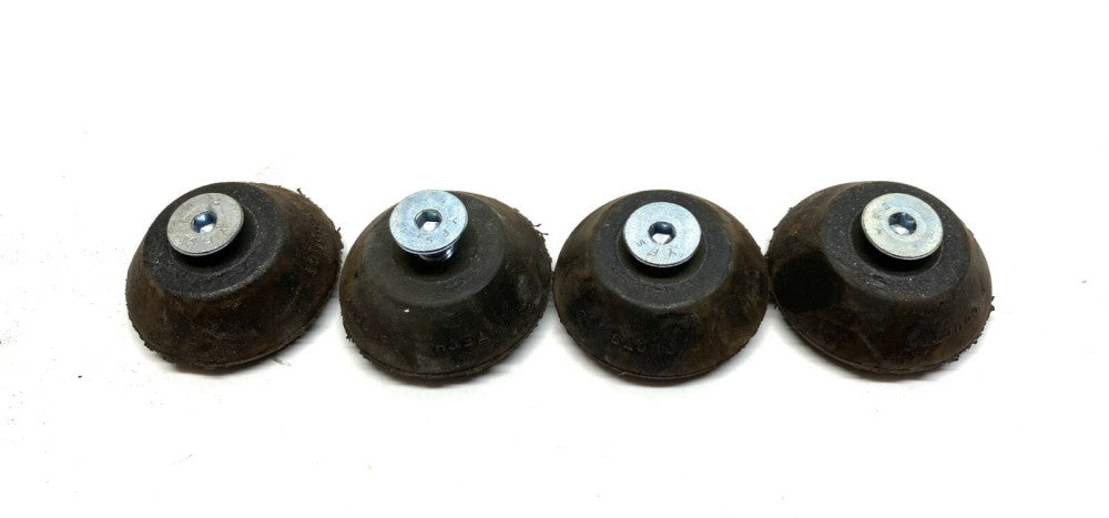 Tech Products Mounting Foot 3/8"-16 Thread, 2.19" x .81" LOT OF 4 