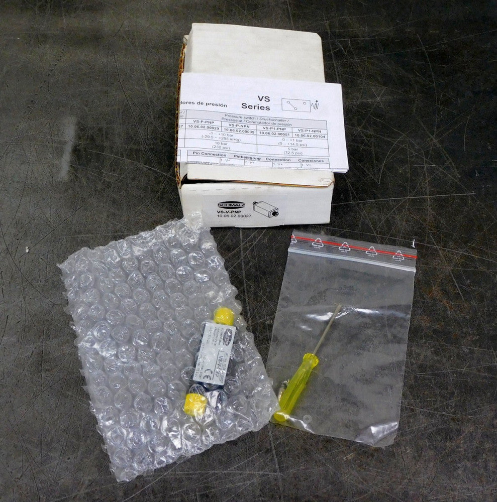 Schmalz VS-V-PNP Vacuum Pressure Switch 10.06.02.00027