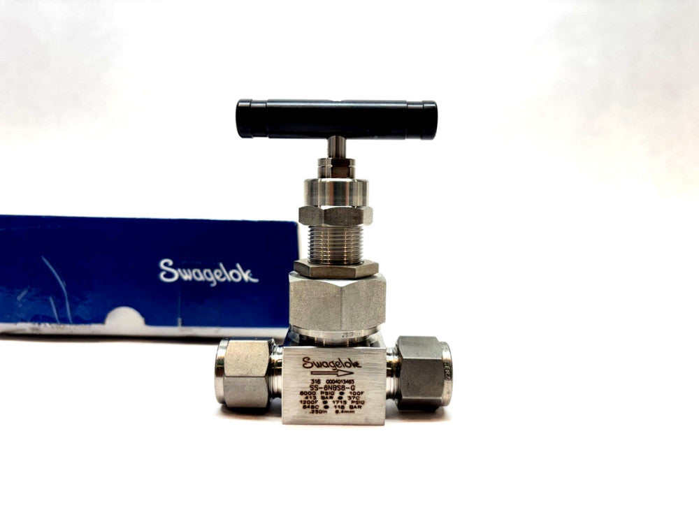 Swagelok SS-6NBS8-G Severe Service Union Bonnet Needle Valve, 1/2" Tube OD