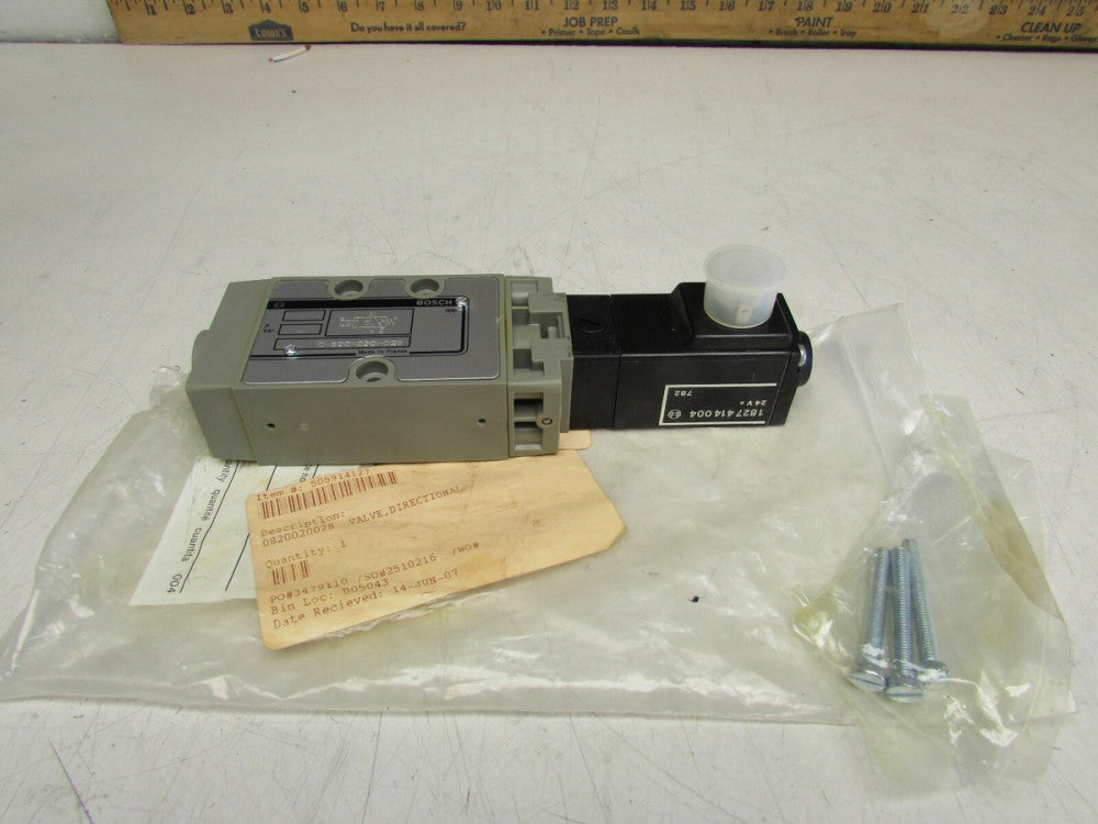 BOSCH 0-820-020-028, SOLENOID VALVE, 24V , NEW  MAKE OFFER!  0820020028
