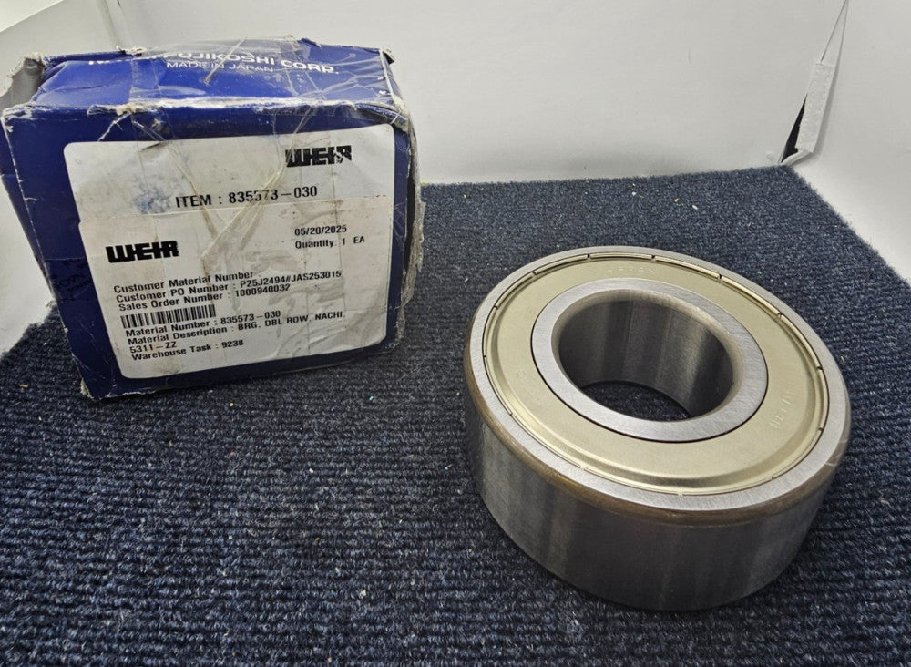 Nachi Bearing 5311: Double Row Angular Contact Ball Bearing Open 20