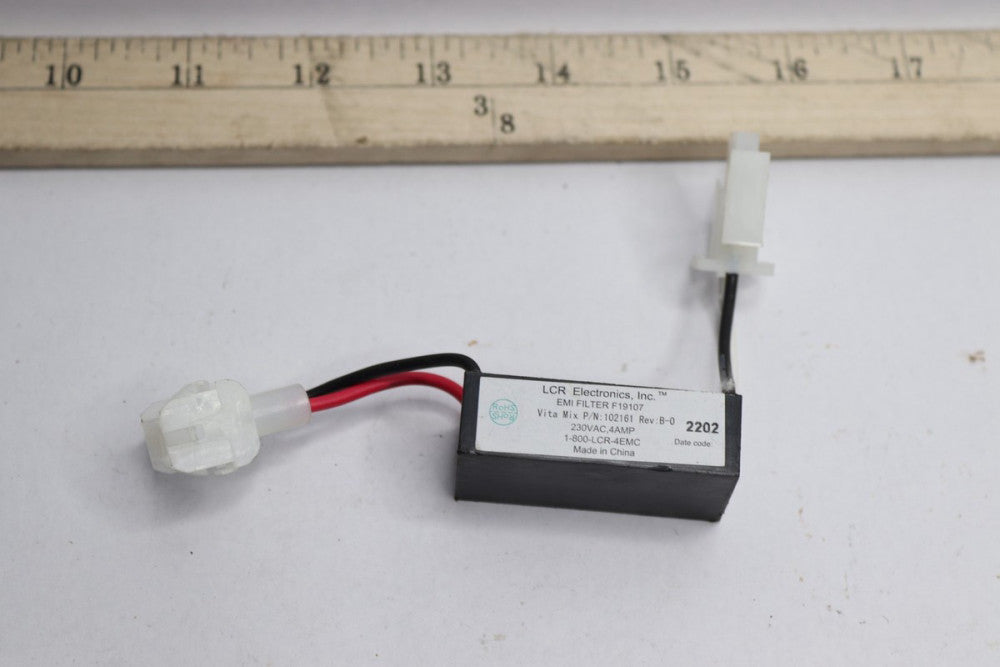 LCR Electronics EMI Filter 250V AC 50/60 Hz 2.5 Amp F19107