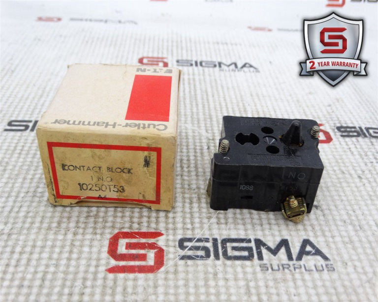 EATON CORPORATION 10250T53 CONTACT BLOCK