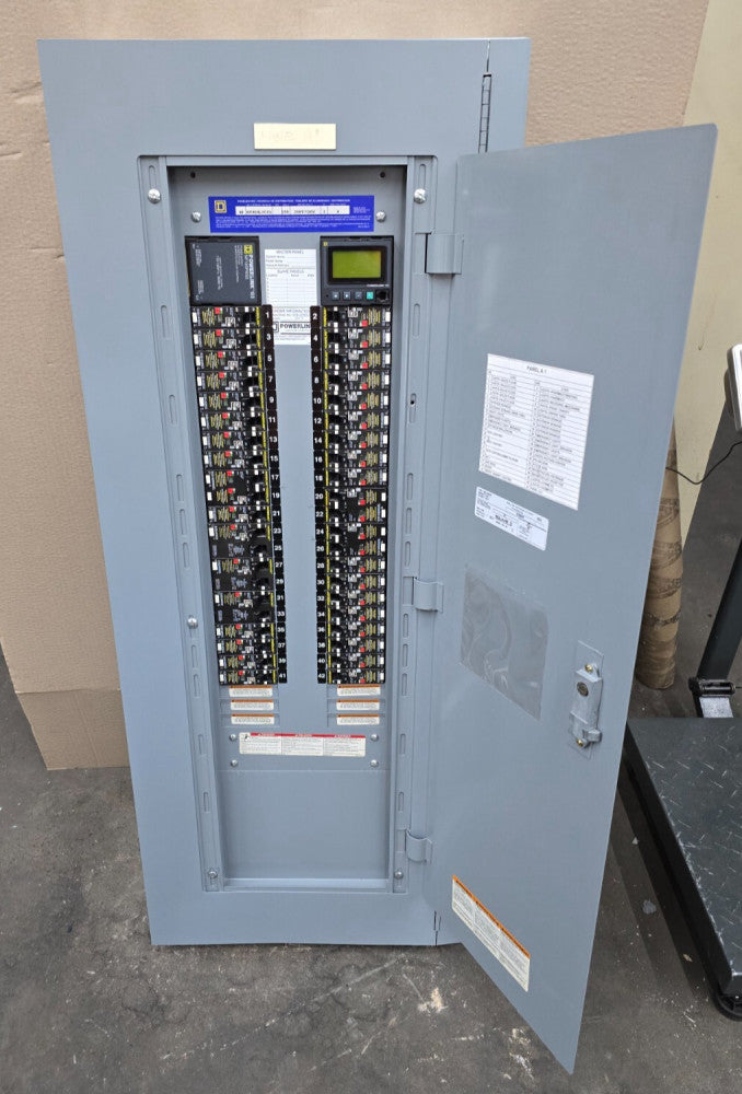 SQUARE D 250 AMP POWERLINK LIGHTING CONTROL PANELBOARD 208Y/120 VAC NF454L2CCL