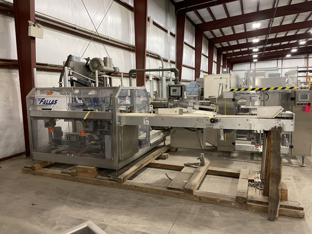 FALLAS JR-VAC-CE Robotic Case Erector / Packer 10-22” L x 6-14” W x 4-11” H