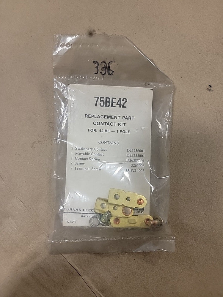 FURNAS  75BE42  Contact Kit Replacement For 42BE- 1 Pole   NEW