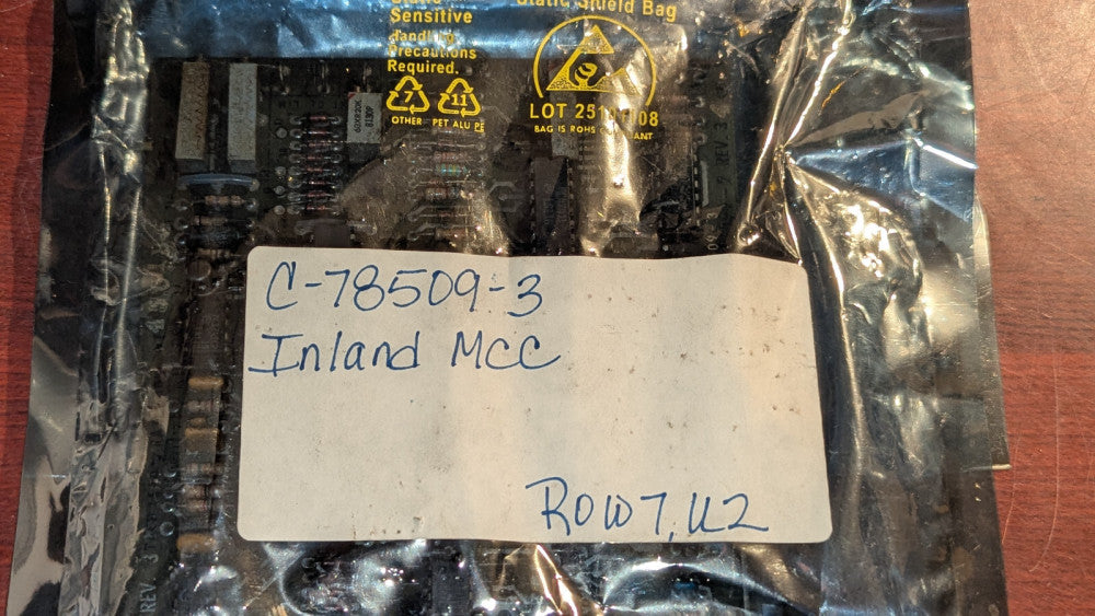 Inland Motor Control Board C-78509-3